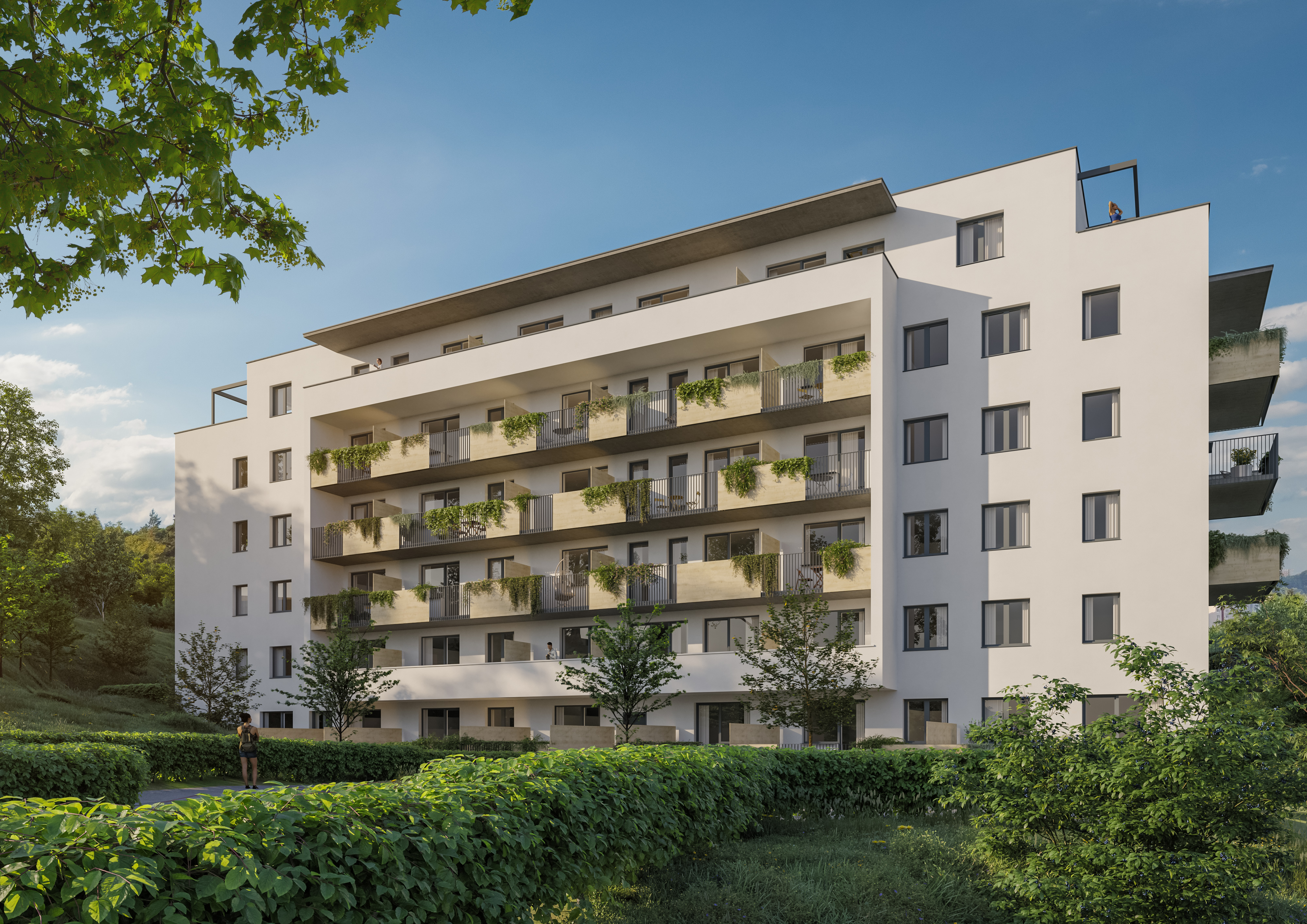 Twinresidence pohlad z predu